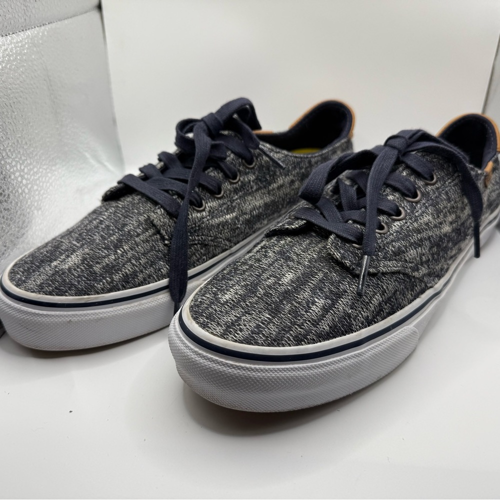 Vans Women's Blue and Gray Sneakers Sz 10